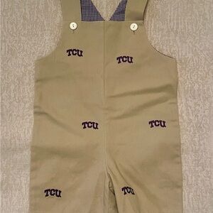 Infant TCU Embroidered Overalls